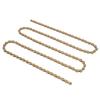 Mountain Bike Chain 10 Speed High Carbon Steel Gold Hollow Bike Speed Chain Replacement for Cycling