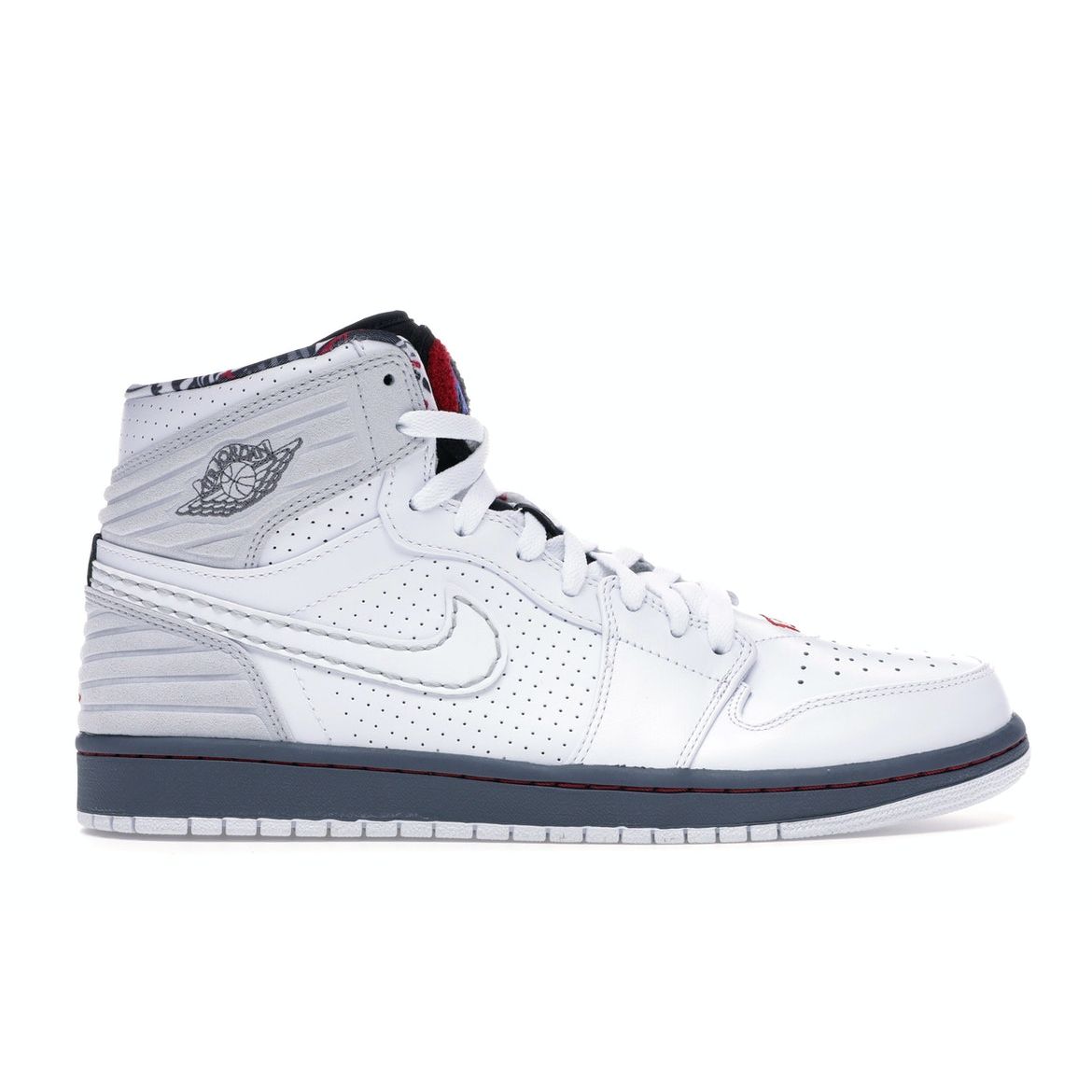 

Мужские кроссовки Air Jordan 1 Retro 93 BuGS Bunny Белый Белый-Настоящий Красный-Нейтральный-Серый 580514-107