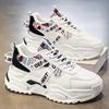 Men S Summer Breathable Casual Running Sneakers Thick Sole Dad Shoes