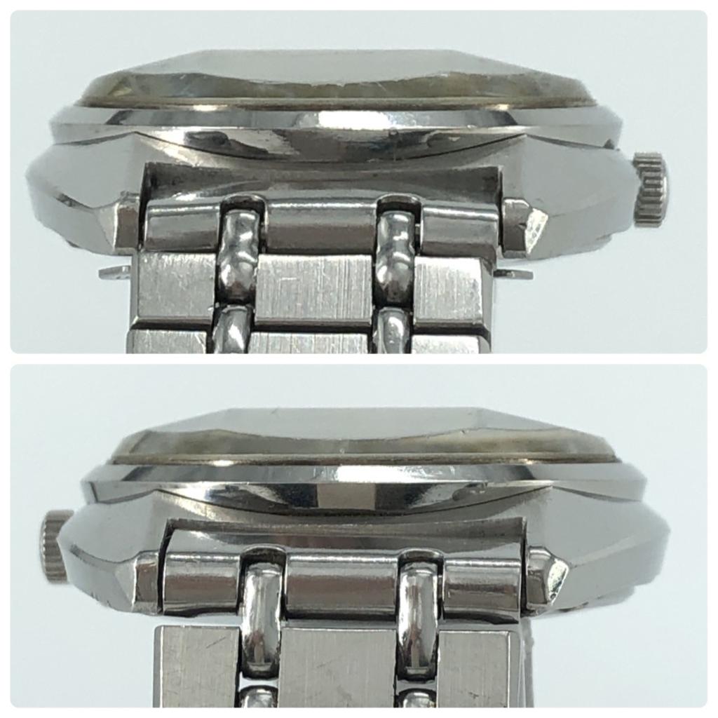 Working Good SEIKO LORD MATIC LM 5606-7230 Automatic 25 Jewels Green Dial Day-Date 9 Faceted Glass STAINLESS STEEL Men's Watch WATER RESISTANT 3-Hand