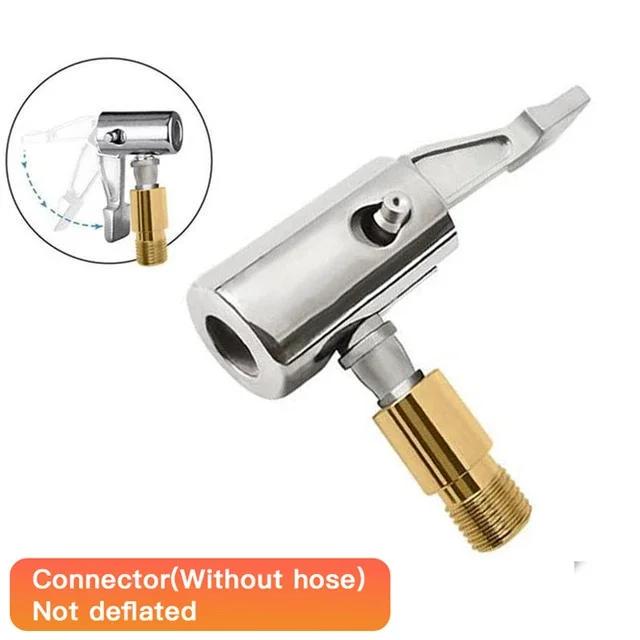 

Tire Nozzle For Car Pump Tip Tyre Valve Tire Inflation Valve Connector Clip-on Adapter Accessories Clip Type Nozzle Conversion