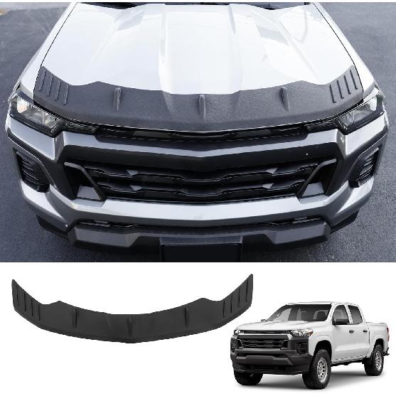 Hood Protector Compatible With -2026 Chevrolet Colorado Hood Shield TPE Hood Deflector Hood Guard For 2025 Chevy Colorado Accessories