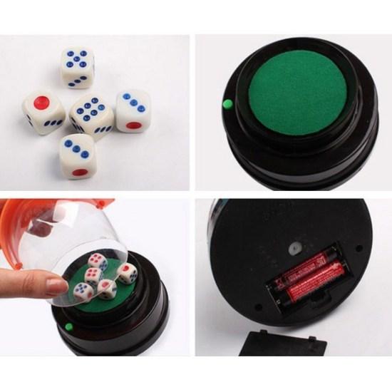 Portable Automatic Backgammon Battery-powered Electric Game Machine, Popular Korean Game