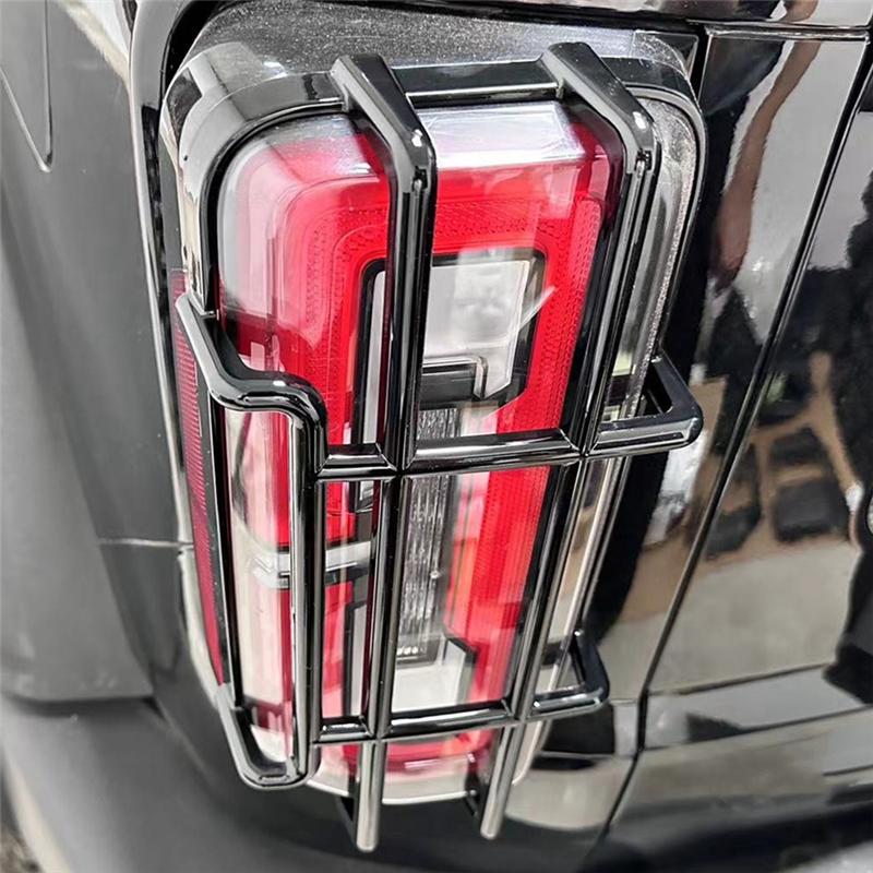 Authentic Tail Light Lamp Protection Cover For Ford Bronco    Taillight Trim Lamp Hoods Car Accessories