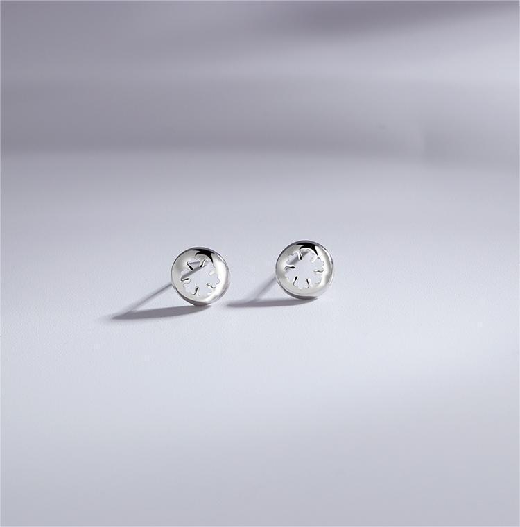 Модные серьги-пусеты с животными: Гладкий полый кролик и свежий рождественский олень дизайн для женщин