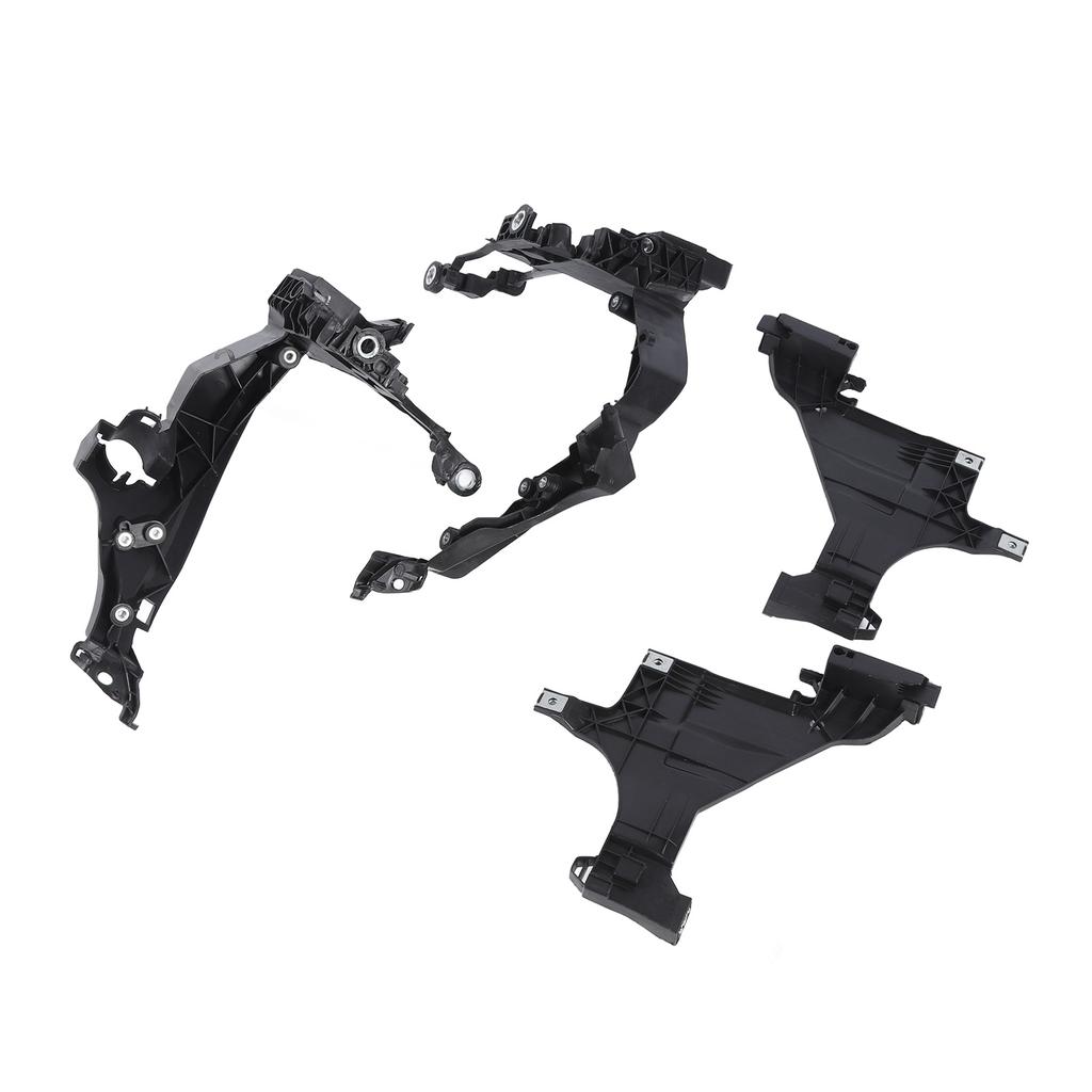 4 Pcs Front Headlight Mount 8T0941453B Strong Toughness Vibration Resistant Left Right Headlight Support Bracket for A4
