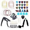 Set di Accessori per Chitarra: Corde, Ditali & Plettri Pacchetto A