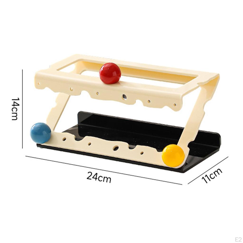 Desktop Storage Rack Organizer Practical Mini Display Box Remote Control for
