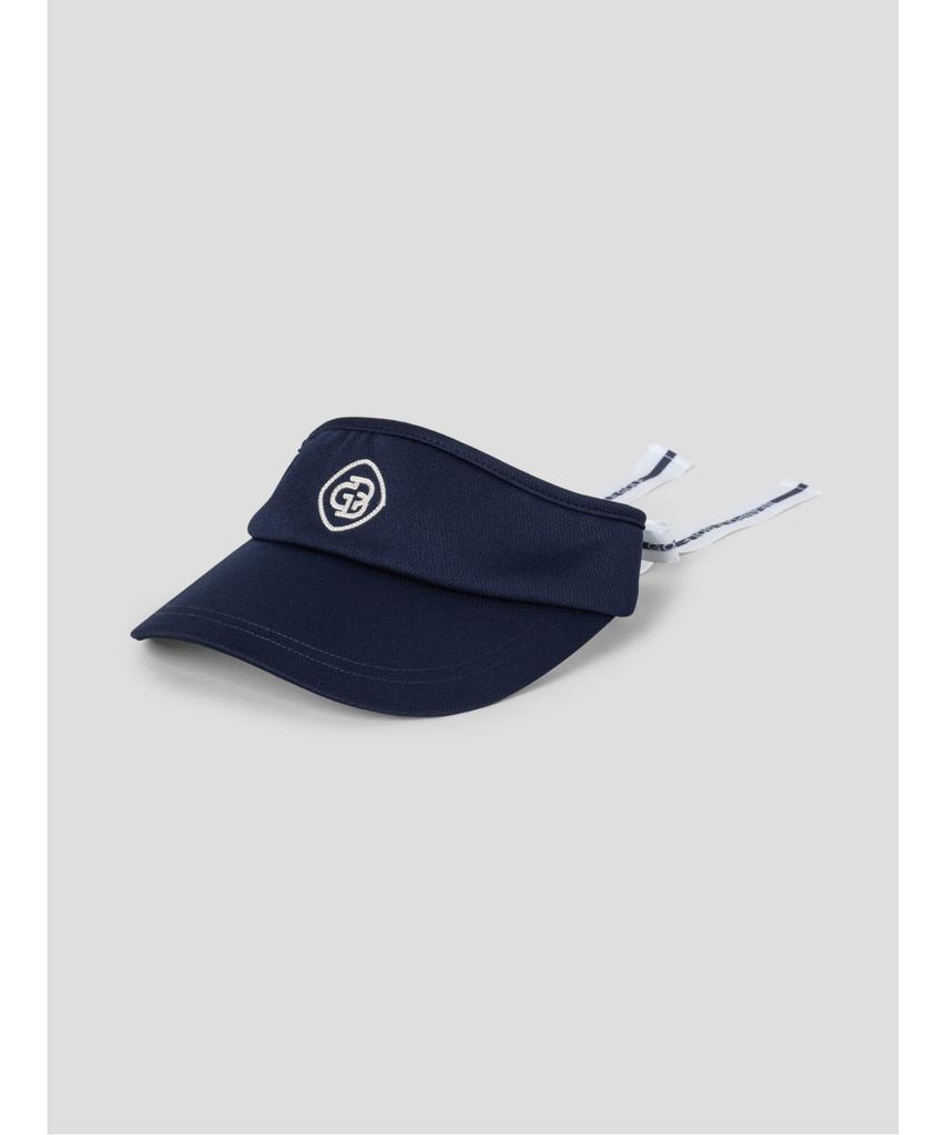 Binpolaegseseoli Women'S Ribbon Point Sun Visor Navy
