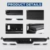 Rear Bumper with Dual Holes for 2019-2024 Dodge Ram 1500
