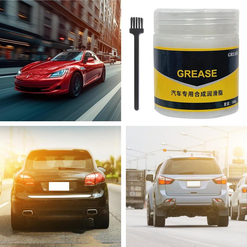 Car Sunroof Grease 80g Car Window Track Lubricant Grease Multi-Purpose Long-Lasting Temperature Resistant Sliding Track Grease