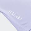 Adidas Heatrdy Focus T Casual Training Breathable Short Sleeve Tee Women Tops Lavender-Light-Purple HE7577