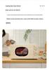 QuanChu Retro Multi-functional Mini Microwave Oven with Turntable and Light Wave Technology