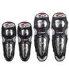 PRO-BIKER Motorcycle Protective Gear Set Stainless Steel Elbow Knee Pads Safety Crash Protection Off-Road Street Riding