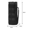 New Black Oxford Fabric Tactical MOLLE Water Bottle Pouch Bag For Hiking Jogging