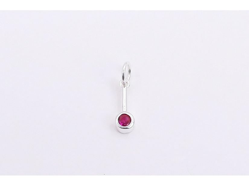 

Подвеска-леденец из стерлингового серебра 925 пробы с разноцветными цирконами для DIY ожерелий и браслетов