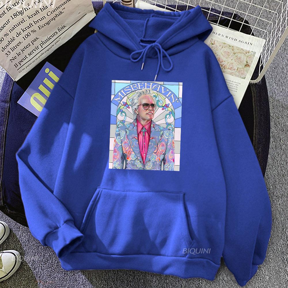 Righteous Gemstones Baby Billy Print Pullover Tops FeUnisex/Unisex Y2k Aesthetic Hoodie Fall and Winter Fleece Casual Sweatshirts