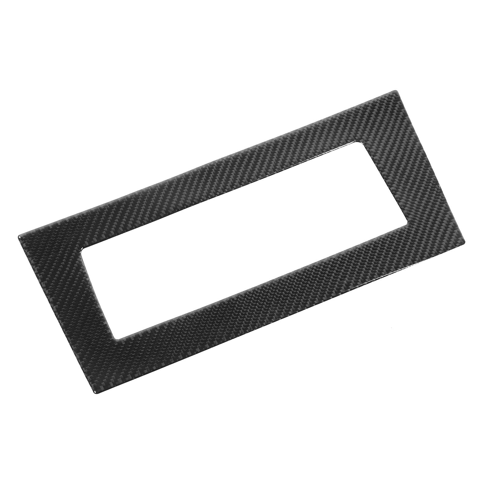 

Dashboard Center Control Air Vent Trim Frame Soft Carbon Fiber Decoration Fit for RAV4 20152019