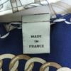 Excellent HERMES Other Accessories Petit Ash Furoshiki PM Navy Silk Women Used