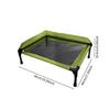 Bed Resting Cot Non Slip with Slope Headrest Foldable Lightweight Comfortable Portable for Small Medium Dogs Yard
