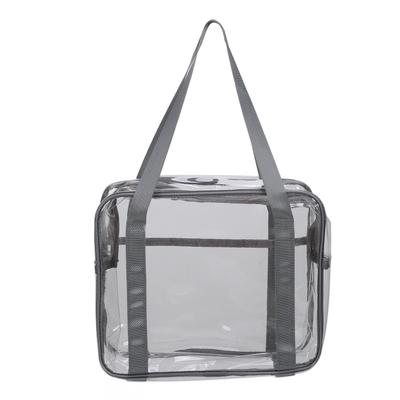 Clear Makeup Bag Large Capacity Waterproof   Closure Cosmetic Handbag Transparent Travel Toiletry Bag