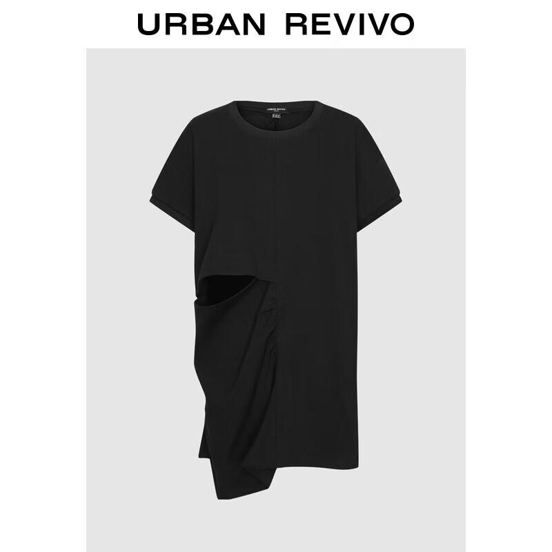 UR2025 Women s Asymmetrical Cutout T-shirt S