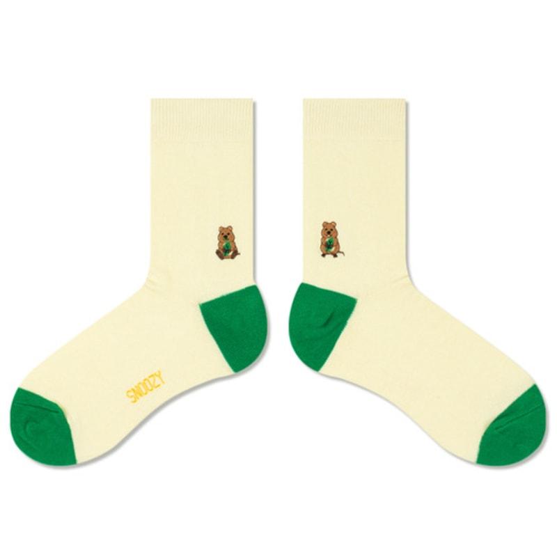 SNOOZY EM-Beige Green (Quokka)