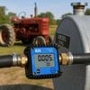 Plastic External Thread K24 Turbine Flow Meter High Precision Flowmeter  Urea Measuring