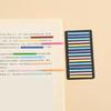 Page Marker Colorful Index Labels 300Pcs Neon Sticky Flags Translucent Repositionable Waterproof PET Tabs