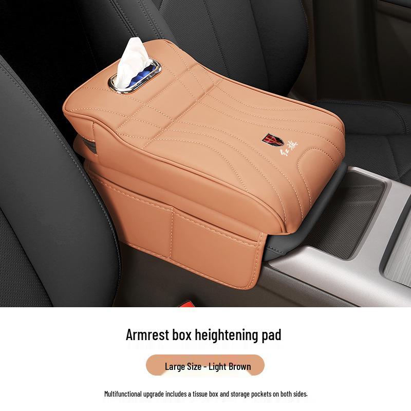 Universal Center Console Riser Pad Storage for Hongqi HS7 PHEV/H5 HQ9 All Models (Four-Season Use)