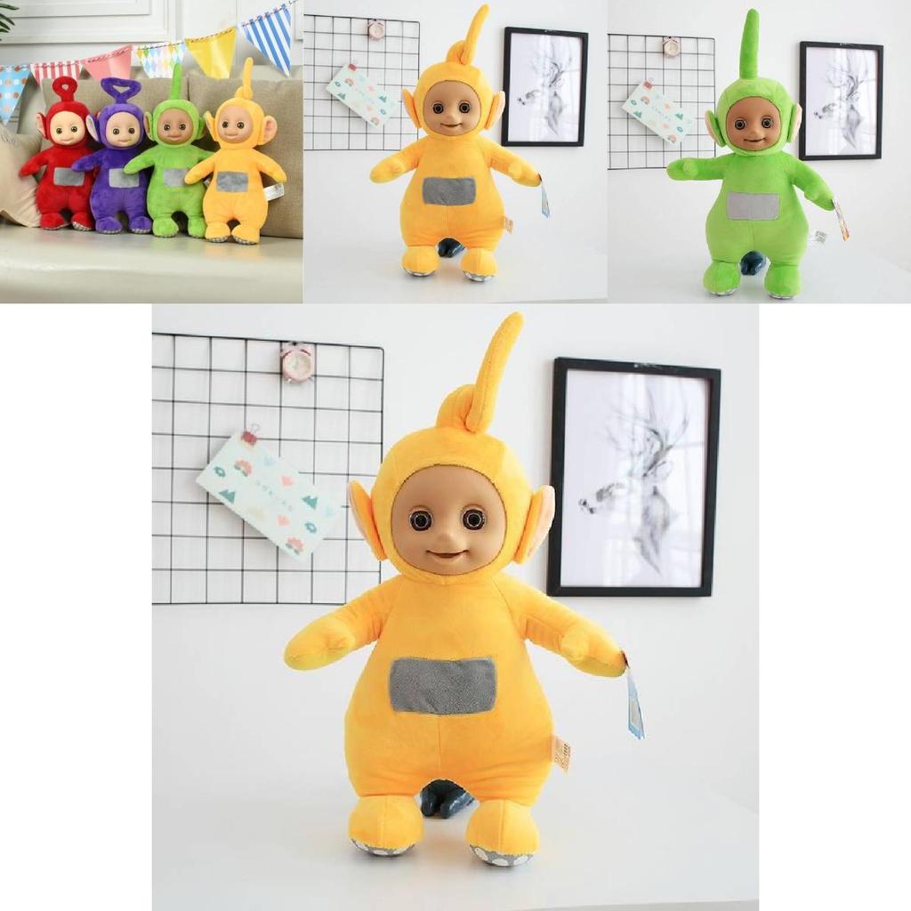 Teletubbies Plüschtiere mit weichem Stoff für Kinder zum Schlafengehen und Spielen