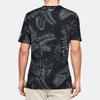 Under Armour Alphabet Print Straight-Cut Sports T-Shirt Men Tops Black 1351585-001