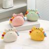 Stainless Steel Crab Fruit Fork Colorful Decorative Fruit Cake Sausage Fork Cute with Storage Jar Dessert Forks for Home
