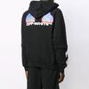 Off-White Thermo Double Sleeve Hoodie Black Men Tops OMBB051E19E300061088
