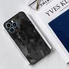 Forged Carbon Case For iPhone 17 Air 15 14 13 12 11 16 Pro Max Mini 15 16 Plus 16e Funda Silicone Cover