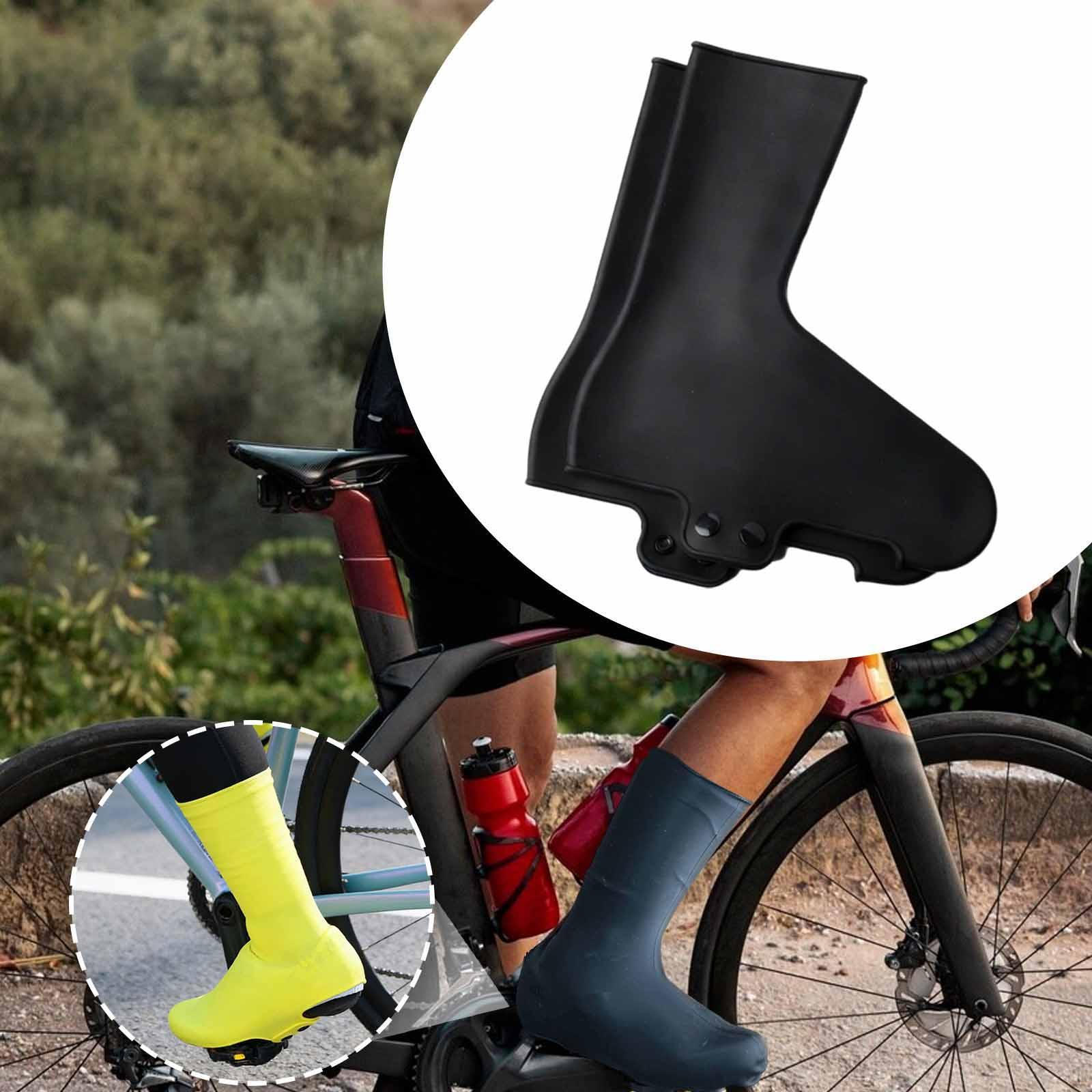 

Overshoes, Overshoes with Lock, for Outdoor Activities, Road , Mountain Biking Black S