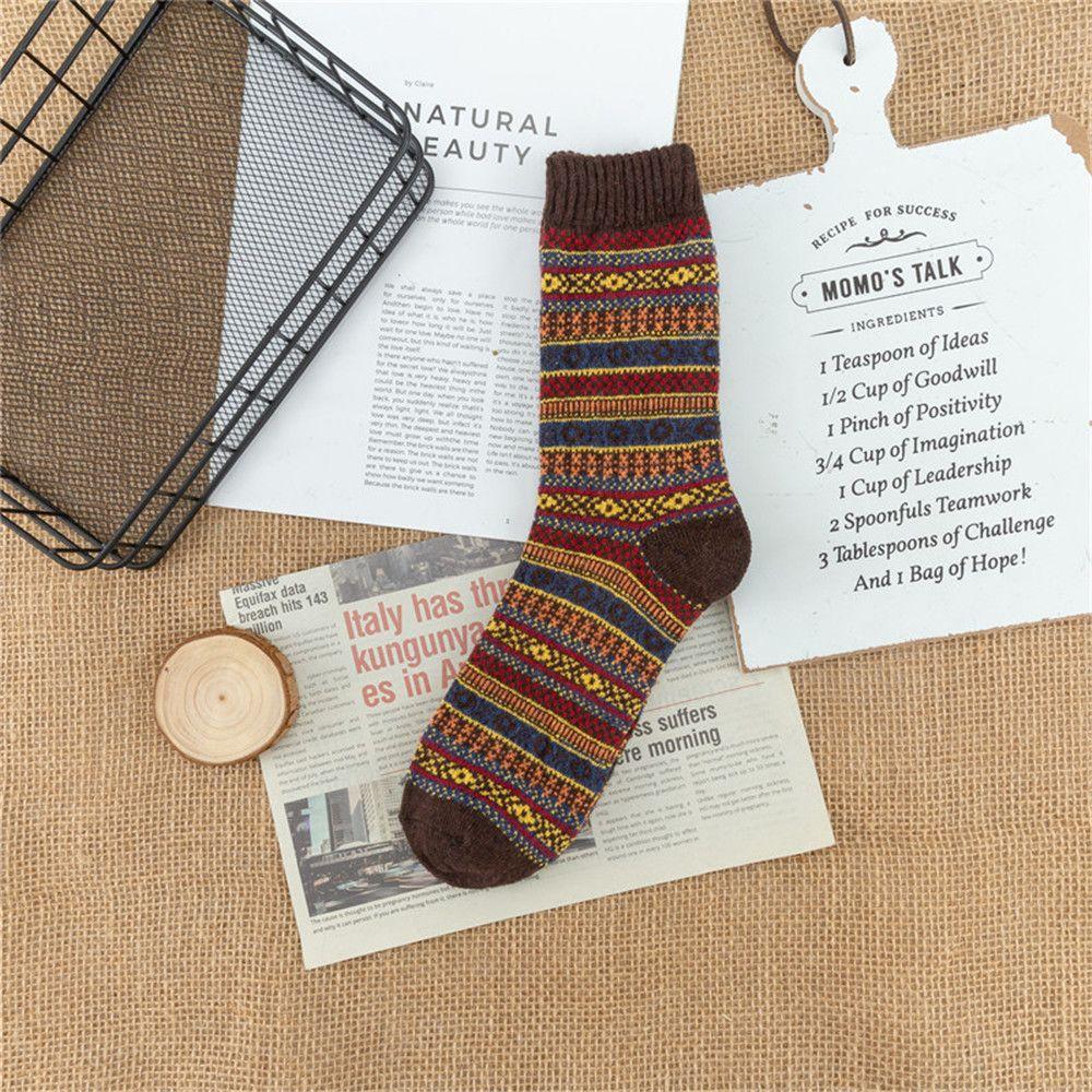 High Quality Soft Cozy Socks Hiking Men's Clothing Wool Socks Thick Knit Socks for Cold Weather Winter Warm