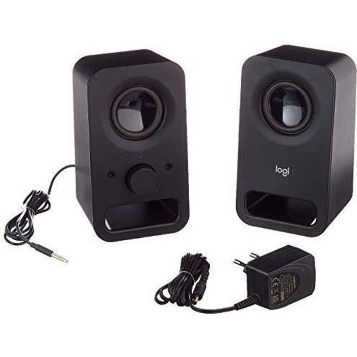 Enceintes PC - Logitech - Z150 - 3W - Filaire - Noir