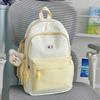 Schoolbag Japanese Candy Color Small Fresh Student Backpack New College Style Girl Versatile Schoolbag Large Capacity Backpack