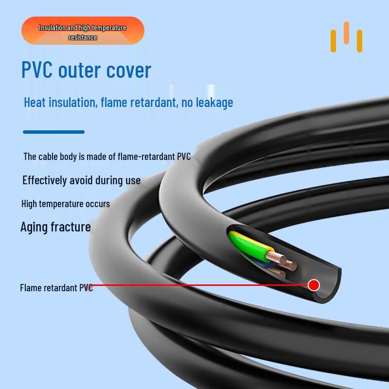 Universal 3-Prong Power Cord