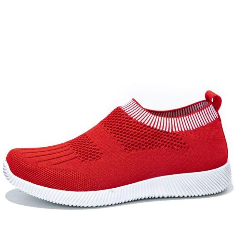 Women Casual Shoes Summer Breathable Walking Flats Shoes Sneakers Women Vulcanized Shoes Slip On Loafers Female Footwear WSH4166