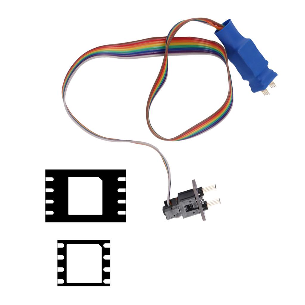 Industrial Grade DFN8 QFN8 WSON8 Chip Probe Line Read / Write Burning Probe 1.27 Test Probe Easy Operation Durable