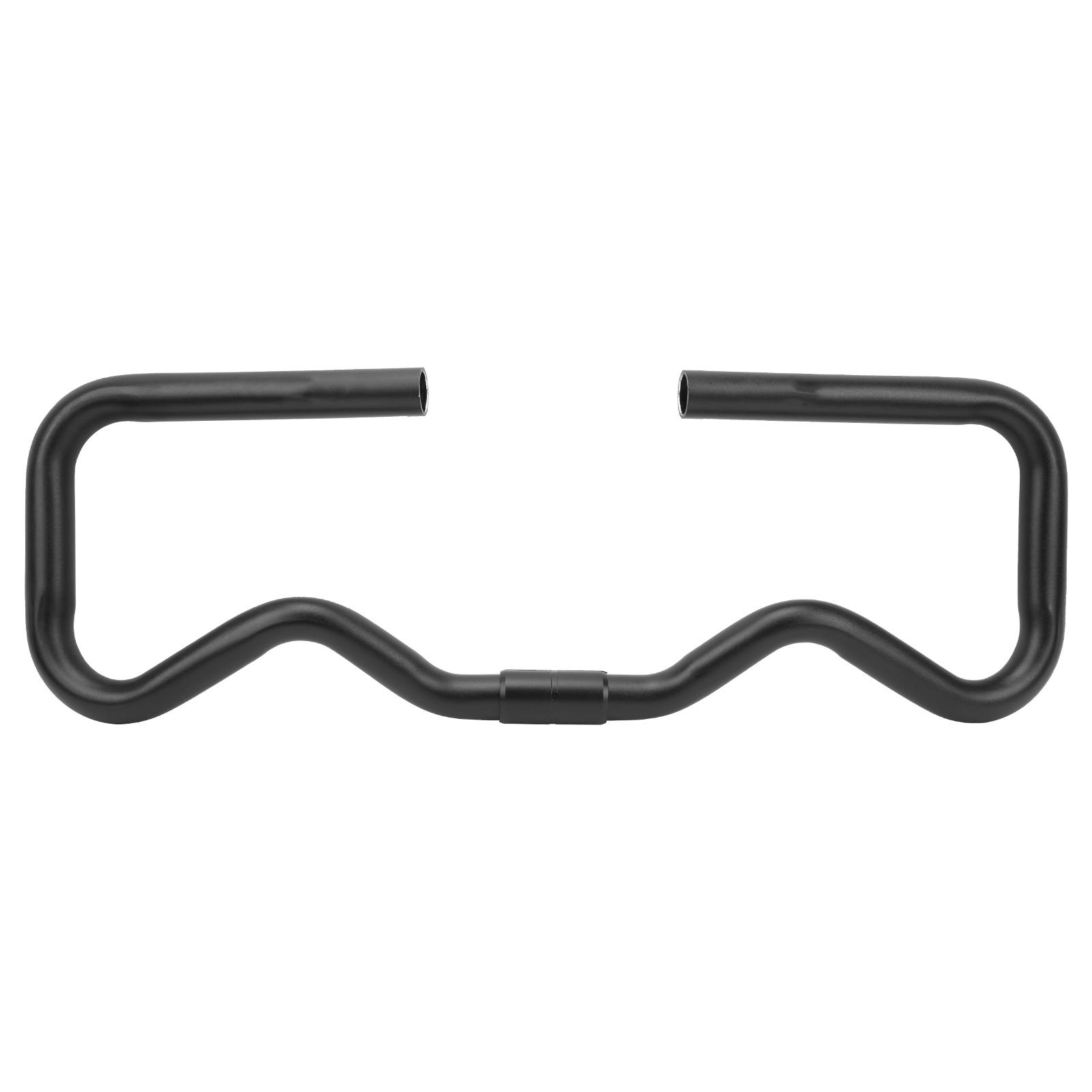 Ultralight Aluminium Alloy Folding Bicycle Bike Conversion P Handlebar 25.4x490mm argento