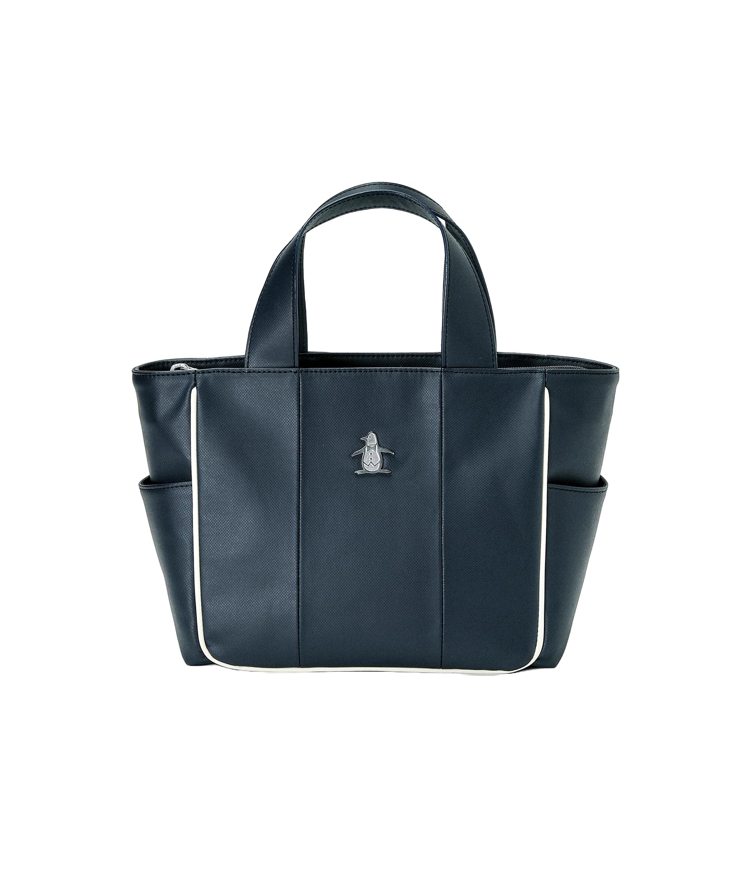 

Cart Bag External Pocket One Point Stylish Round Golf MG4FTT41M NV00 [Munsingwear] Men s (Navy)