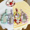 Sanrio Cartoon Phone Lanyard Keychain - Handmade Beaded Charm
