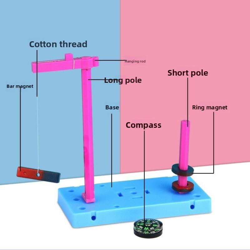 Self Made Magnetic Levitation Compass Physics Experimental Material Set Toys For Kids Science Learning