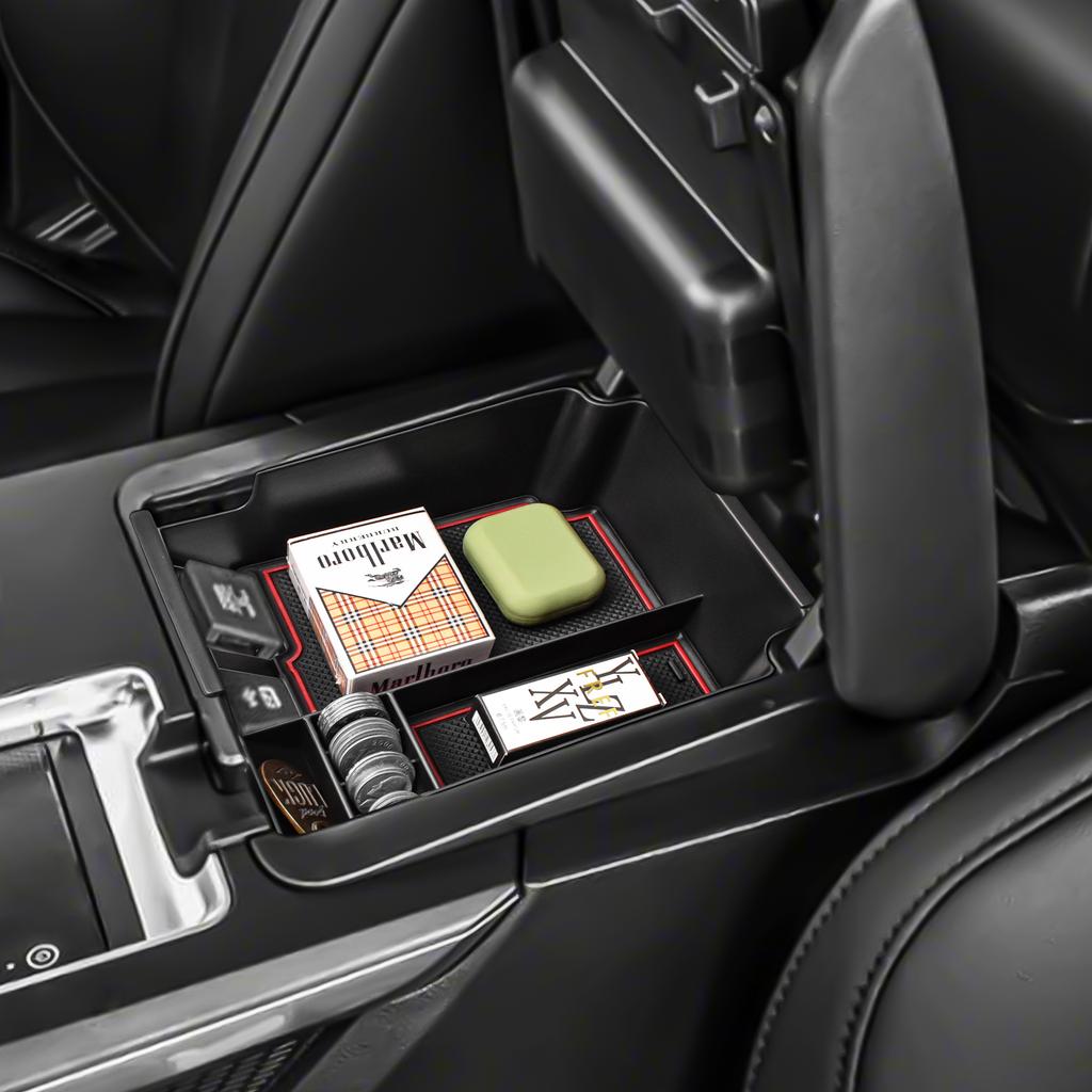 For 2025 2025 2025 Acura MDX Center Console Armrest Storage Box Center Console Tray Car Box Storage Car Accessories Organizer