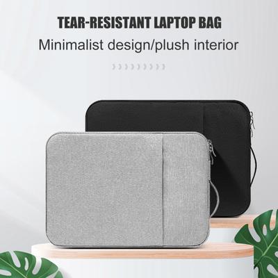Laptop Bag Notebook Sleeve with Handle Zipper Closure Waterproof Coating Universal Laptop Sleeve Cover for MacBook