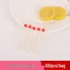 Disposable Artistic Bamboo Fruit Picks