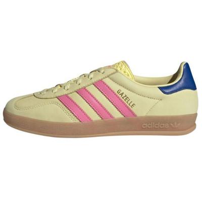 Gazelle Indoor Powder Yellow Lucid Pink Men Sneakers Royal-Blue JI2719